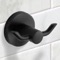 Bathroom Hook, Matte Black